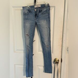 Hollister Low Rise Super Skinny Jeans Size 00 Short